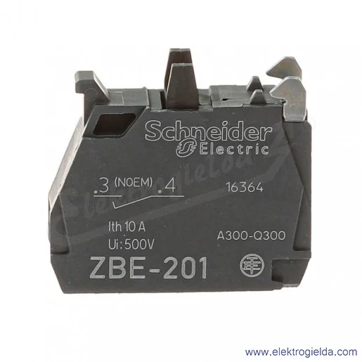 Styk wyprzedzający ZBE201 zwierny 1NO Styk wyprzedzający ZBE201 zwierny 1NO