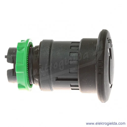 Napęd przycisku ZB5AS52 czarny grzybek, ryglowany, FI 40mm odryglowywany przez obrót Napęd przycisku ZB5AS52 czarny grzybek, ryglowany, FI 40mm odryglowywany przez obrót