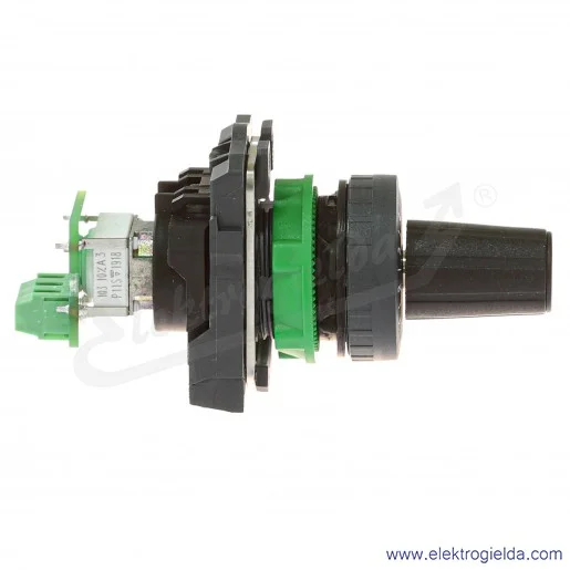 Potencjometr XB5AD912R10K, 10kOhm, 1W, czarny fi 22mm plastikowy Potencjometr XB5AD912R10K, 10kOhm, 1W, czarny fi 22mm plastikowy