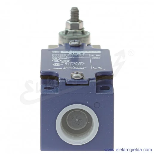 Korpus łącznika krańcowego ZCKJ404 2 styki C/O działanie migowe dławik Pg13 Korpus łącznika krańcowego ZCKJ404 2 styki C/O działanie migowe dławik Pg13