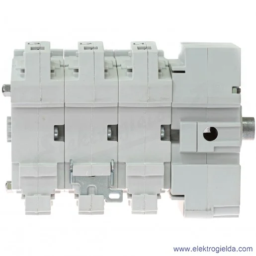 Rozłącznik izolacyjny 63-002264-002, mSDF 80-P3-E 80A, 3P do montażu na płytę i szynę TH 35, do wkładek topikowych 000 Rozłącznik izolacyjny 63-002264-002, mSDF 80-P3-E 80A, 3P do montażu na płytę i szynę TH 35, do wkładek topikowych 000