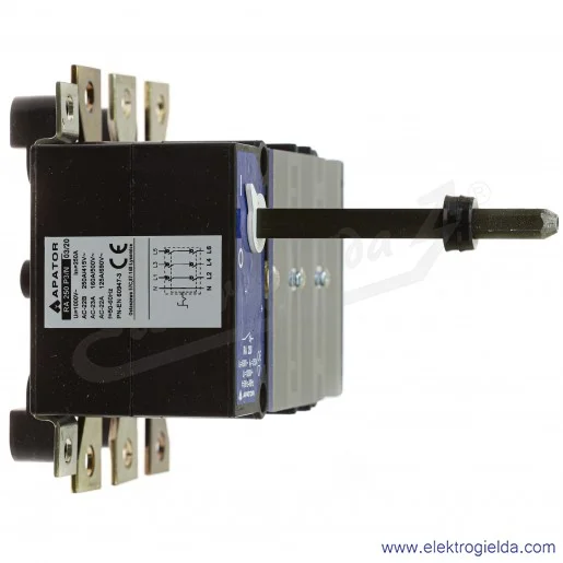 Rozłącznik izolacyjny, RA-250, P3N/RIN, 250A Rozłącznik izolacyjny, RA-250, P3N/RIN, 250A