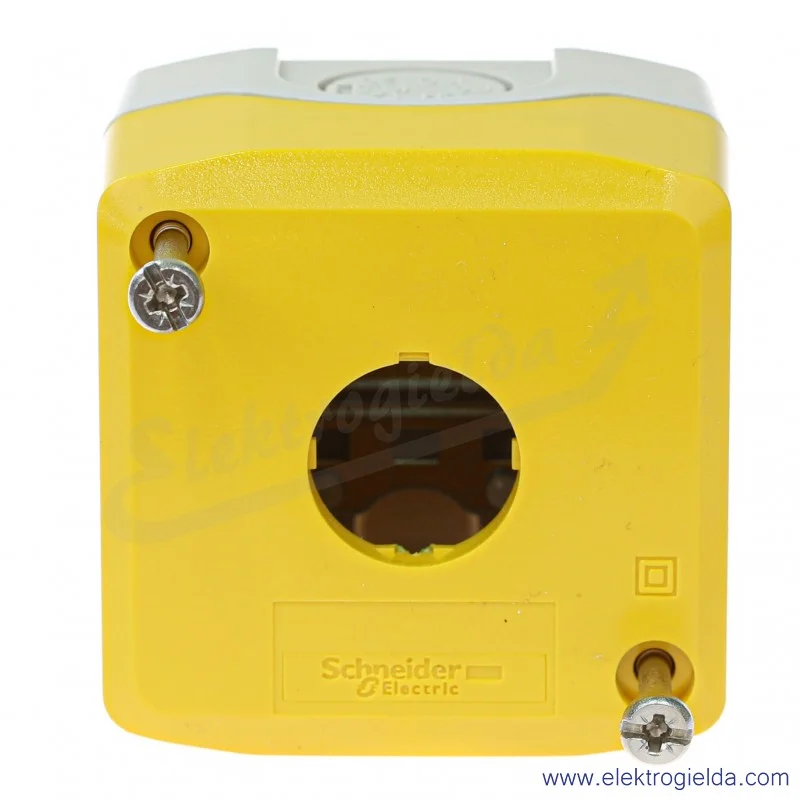 Kaseta pusta XALK01, 1 otworowa fi 22mm, IP65 Kaseta pusta XALK01, 1 otworowa fi 22mm, IP65