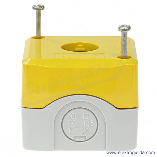 Kaseta pusta XALK01, 1 otworowa fi 22mm, IP65 Kaseta pusta XALK01, 1 otworowa fi 22mm, IP65