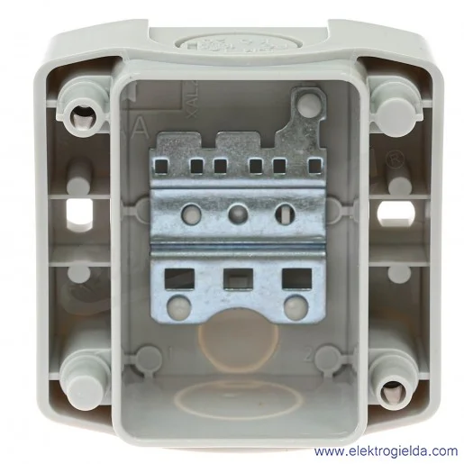 Kaseta pusta XALK01, 1 otworowa fi 22mm, IP65 Kaseta pusta XALK01, 1 otworowa fi 22mm, IP65