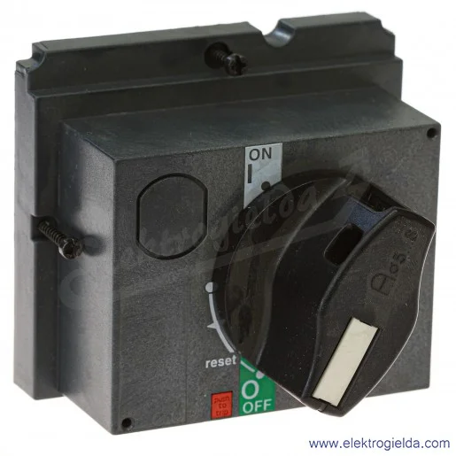 Napęd obrotowy 29337 NS100...250N/H/L, rączka czarna Napęd obrotowy 29337 NS100...250N/H/L, rączka czarna