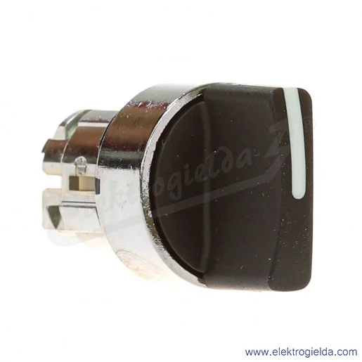 Napęd przełącznika ZB4BD3 1-0-2 czarny metalowy, piórkowy krótki, stabilny Napęd przełącznika ZB4BD3 1-0-2 czarny metalowy, piórkowy krótki, stabilny