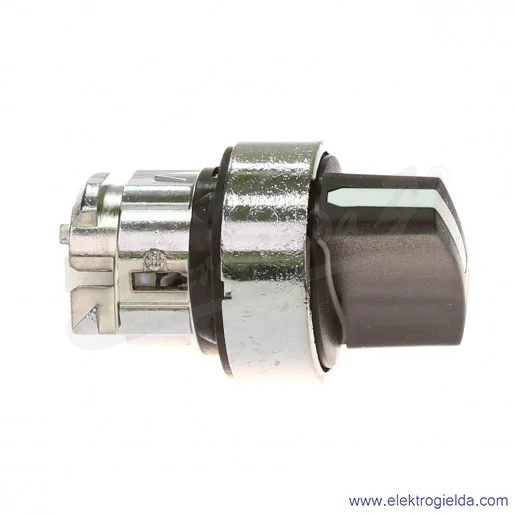 Napęd przełącznika ZB4BD2 0-1 czarny metalowy, piórkowy krótki, stabilny Napęd przełącznika ZB4BD2 0-1 czarny metalowy, piórkowy krótki, stabilny