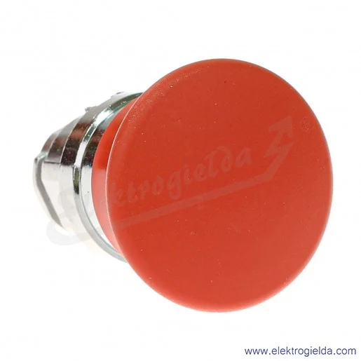 Napęd przycisku ZB4BC4 czerwony grzybek, metalowy samopowrotny, fi 40mm Napęd przycisku ZB4BC4 czerwony grzybek, metalowy samopowrotny, fi 40mm