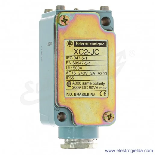 Korpus metalowy wyłącznika krańcowego ZC2JC1 1P ZO Korpus metalowy wyłącznika krańcowego ZC2JC1 1P ZO