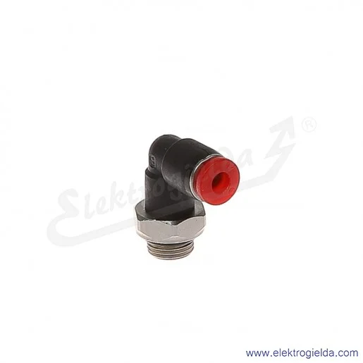 Złączka kątowa G1/8 FI-4mm obrotowa Pneufit C Złączka kątowa G1/8 FI-4mm obrotowa Pneufit C