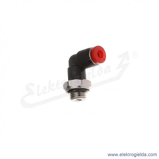 Złączka kątowa G1/8 FI-4mm obrotowa Pneufit C Złączka kątowa G1/8 FI-4mm obrotowa Pneufit C