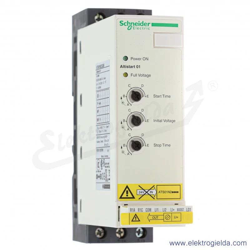 Softstart ATS01N232QN, 15kW, 32A 3 fazowy, 380-415VAC Softstart ATS01N232QN, 15kW, 32A 3 fazowy, 380-415VAC