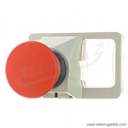 Napęd przycisku GV2K011 czerwony bezpieczeństwa 40mm, do obudowy GV2, samopowrotny Napęd przycisku GV2K011 czerwony bezpieczeństwa 40mm, do obudowy GV2, samopowrotny