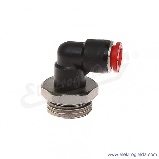 Złączka kątowa G1/2 FI-8mm obrotowa Pneufit C Złączka kątowa G1/2 FI-8mm obrotowa Pneufit C