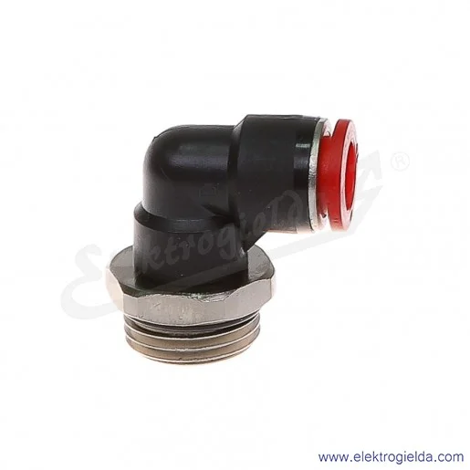 Złączka kątowa G1/2 FI-10mm obrotowa Pneufit C Złączka kątowa G1/2 FI-10mm obrotowa Pneufit C