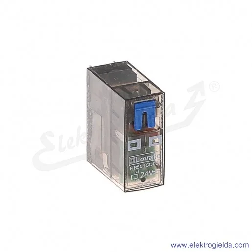 Przekaźnik HR501CD024 1P 16A 24VDC wskaźnik LED Przekaźnik HR501CD024 1P 16A 24VDC wskaźnik LED