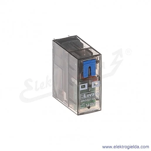 Przekaźnik HR502CD110 2P 8A 110VDC wskaźnik LED Przekaźnik HR502CD110 2P 8A 110VDC wskaźnik LED