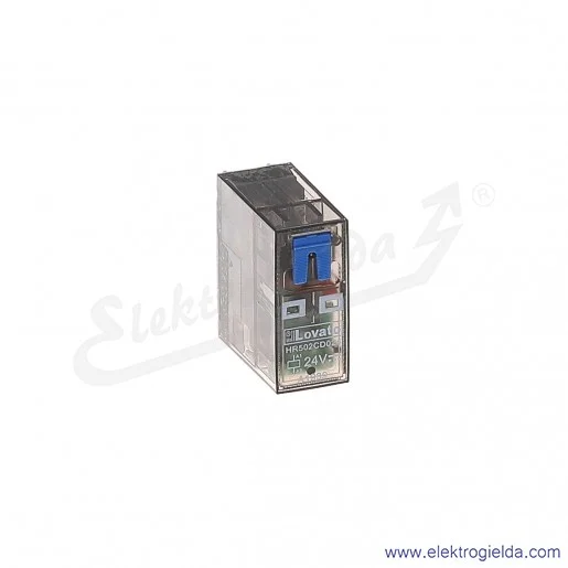 Przekaźnik HR502CD024 2P 8A 24VDC wskaźnik LED Przekaźnik HR502CD024 2P 8A 24VDC wskaźnik LED