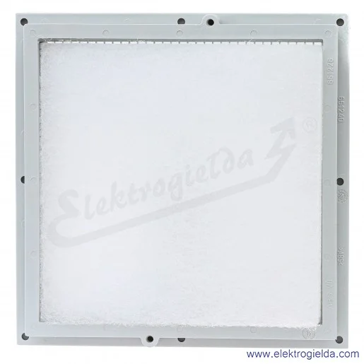 Kratka wentylacyjna 11801.0-00, EF118, wkład filtra G4, dla 55m3/h, wykrój montażowy 125x125mm, IP54 Kratka wentylacyjna 11801.0-00, EF118, wkład filtra G4, dla 55m3/h, wykrój montażowy 125x125mm, IP54