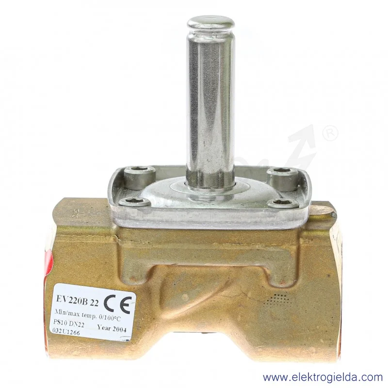 Zawór elektromagnetyczny EV220B 22B, EV220B 22B, 2/2 NC, G1, 0.3-10bar, bez cewki Zawór elektromagnetyczny EV220B 22B, EV220B 22B, 2/2 NC, G1, 0.3-10bar, bez cewki