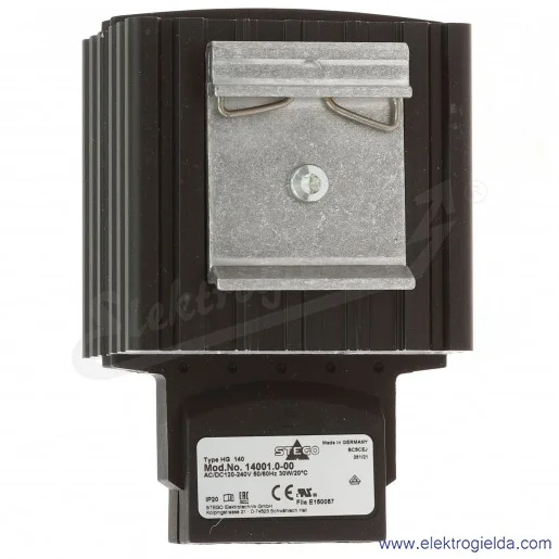 Grzejnik półprzewodnikowy 14001.0-00, HG140 30W, 110-250VAC/DC, 3A Grzejnik półprzewodnikowy 14001.0-00, HG140 30W, 110-250VAC/DC, 3A