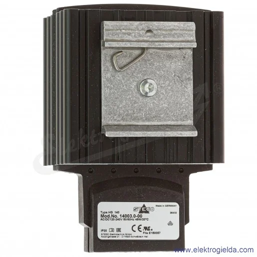 Grzejnik półprzewodnikowy 14003.0-00, HG140 45W, 110-250VAC/DC Grzejnik półprzewodnikowy 14003.0-00, HG140 45W, 110-250VAC/DC