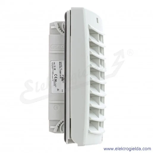 Kratka wentylacyjna 11881.0-30, FPO 118, wkład filtra G3, 124x124mm, IP 54 Kratka wentylacyjna 11881.0-30, FPO 118, wkład filtra G3, 124x124mm, IP 54