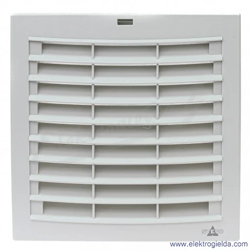 Kratka wentylująca 11882.0-30, FPO 118, (wkład G3), wyjściowa, 176x176mm, IP 54 Kratka wentylująca 11882.0-30, FPO 118, (wkład G3), wyjściowa, 176x176mm, IP 54