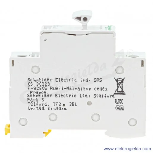 Podstawa bezpiecznikowa A9N15636 STI-10,3x38-1 1-biegunowa 500V Acti9 Podstawa bezpiecznikowa A9N15636 STI-10,3x38-1 1-biegunowa 500V Acti9