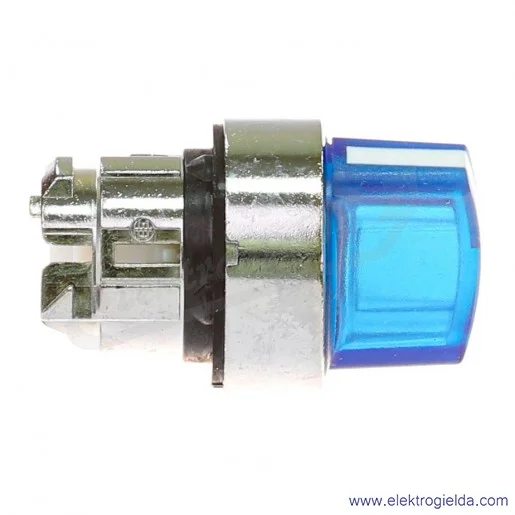 Napęd przełącznika ZB4BK1263 0-1 niebieski podświetlany, metalowy, piórkowy krótki, do podświetlenia za pomocą LED, stabilny, IP Napęd przełącznika ZB4BK1263 0-1 niebieski podświetlany, metalowy, piórkowy krótki, do podświetlenia za pomocą LED, stabilny, IP