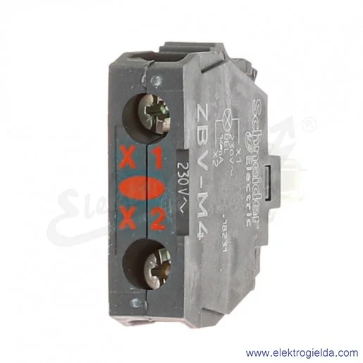 Moduł świetlny ZBVM4 230VAC, czerwony LED Moduł świetlny ZBVM4 230VAC, czerwony LED