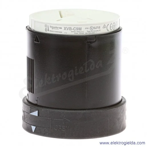 Sygnalizator dźwiękowy XVBC9M,75-90dB,120-230VAC, IP65 Sygnalizator dźwiękowy XVBC9M,75-90dB,120-230VAC, IP65
