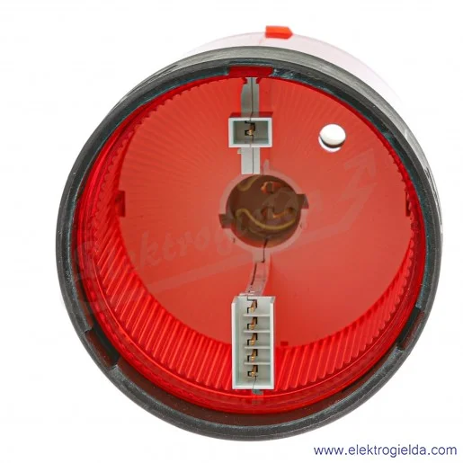 Moduł świetlny XVBC34 czerwony fi 70mm, bez żarówki ba15d, IP66 Moduł świetlny XVBC34 czerwony fi 70mm, bez żarówki ba15d, IP66