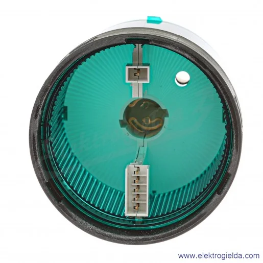 Moduł świetlny XVBC33 zielony fi 70mm, bez żarówki ba15d, IP66 Moduł świetlny XVBC33 zielony fi 70mm, bez żarówki ba15d, IP66