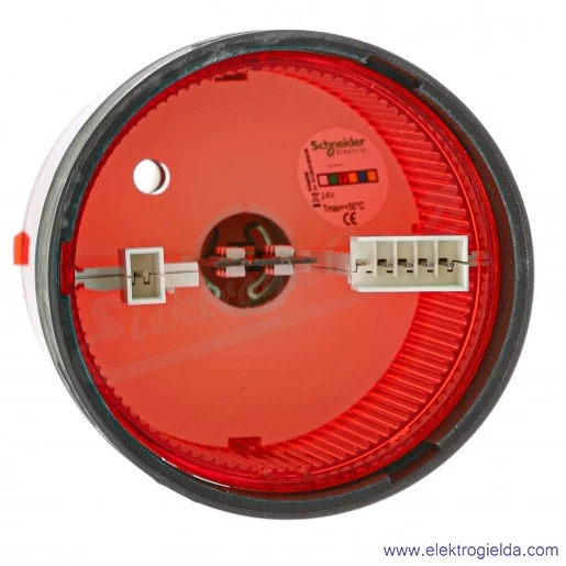 Moduł świetlny XVBC2B4 czerwony fi 70mm, LED 24VAC/DC Moduł świetlny XVBC2B4 czerwony fi 70mm, LED 24VAC/DC