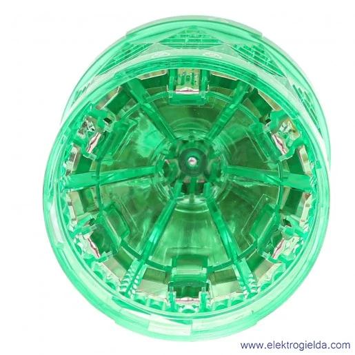 Moduł świetlny XVUC23 zielony LED 24VAC/DC, IP65 Moduł świetlny XVUC23 zielony LED 24VAC/DC, IP65