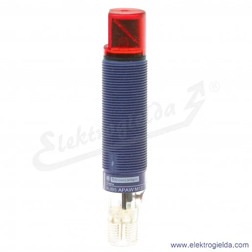 Czujnik odbiciowy XUB5APAWM12, 12..24VDC, PNP NO, konektor M12 4P Czujnik odbiciowy XUB5APAWM12, 12..24VDC, PNP NO, konektor M12 4P