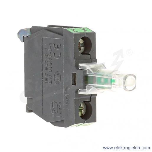 Moduł podświetlający ZALVM3 zielony LED 230VAC Moduł podświetlający ZALVM3 zielony LED 230VAC