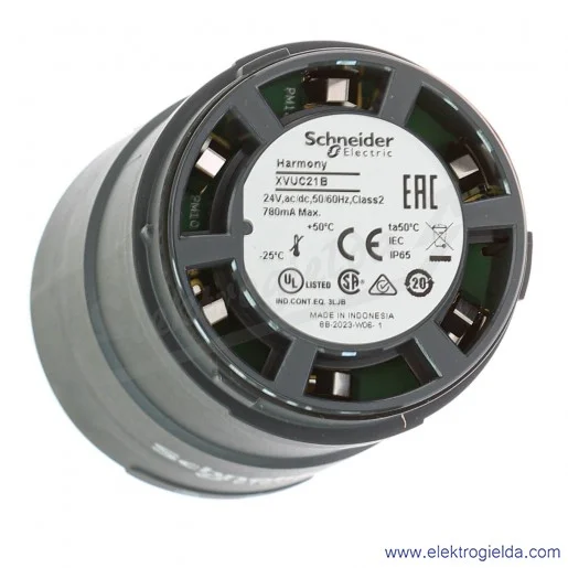 Podstawa kolumny z pokrywą XVUC21B 24VAC/DC, IP65 Podstawa kolumny z pokrywą XVUC21B 24VAC/DC, IP65