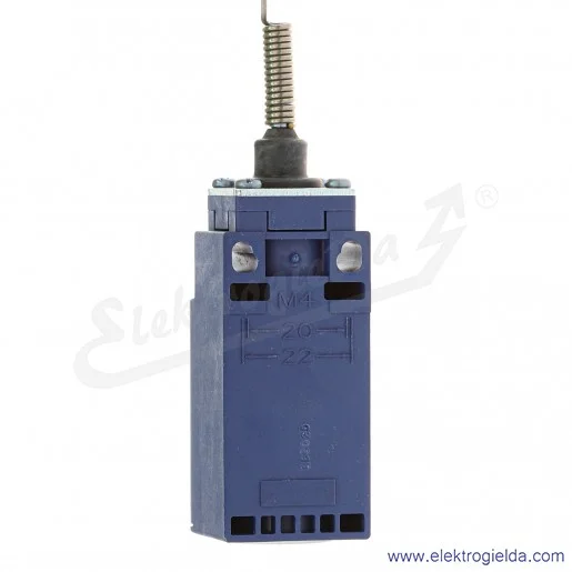 Wyłącznik krańcowy XCKN2106G11 1NO1NC, plastikowy, koci wąs Wyłącznik krańcowy XCKN2106G11 1NO1NC, plastikowy, koci wąs