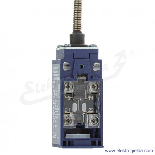 Wyłącznik krańcowy XCKN2106G11 1NO1NC, plastikowy, koci wąs Wyłącznik krańcowy XCKN2106G11 1NO1NC, plastikowy, koci wąs