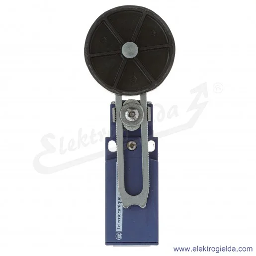 Wyłącznik krańcowy XCKN2149G11 1NO1NC, plastikowy, długa regulowana dźwignia z rolką fi 50mm Wyłącznik krańcowy XCKN2149G11 1NO1NC, plastikowy, długa regulowana dźwignia z rolką fi 50mm