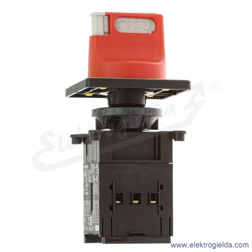 Rozłącznik główny VCDN20 bezpieczeństwa, 3P, na drzwi, 20A, IP65, do wbudowania Rozłącznik główny VCDN20 bezpieczeństwa, 3P, na drzwi, 20A, IP65, do wbudowania