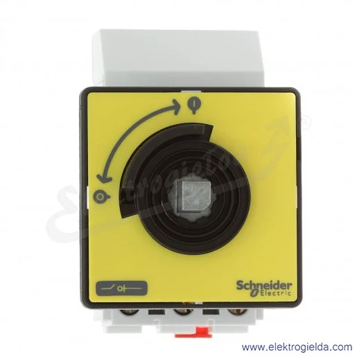 Rozłącznik główny VCCF01 bezpieczeństwa 3P 20A, montaż na płycie TeSys Vario Rozłącznik główny VCCF01 bezpieczeństwa 3P 20A, montaż na płycie TeSys Vario