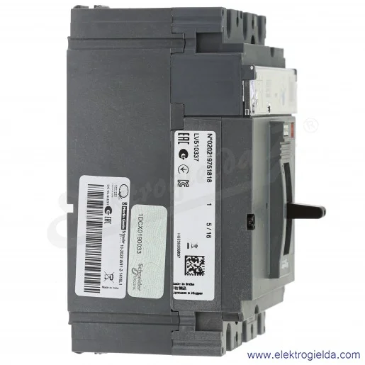 Wyłącznik kompaktowy CVS100F TM100D 3P3d 100A EasyPact 36kA Wyłącznik kompaktowy CVS100F TM100D 3P3d 100A EasyPact 36kA