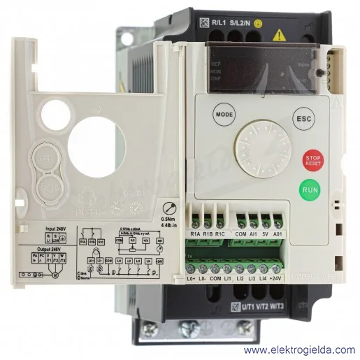 Falownik ATV12H055M2 Altivar 12 0.55KW 1x240V Falownik ATV12H055M2 Altivar 12 0.55KW 1x240V