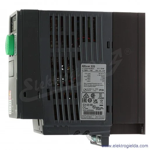 Falownik ATV320U07M2C Altivar ATV320, Kompakt 0,7kW, 1x200/240V Falownik ATV320U07M2C Altivar ATV320, Kompakt 0,7kW, 1x200/240V