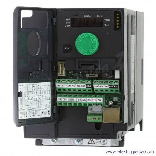 Falownik ATV320U04N4C Altivar ATV320, Kompakt, 0,37kW, 3x380/500V, 1.5A Falownik ATV320U04N4C Altivar ATV320, Kompakt, 0,37kW, 3x380/500V, 1.5A