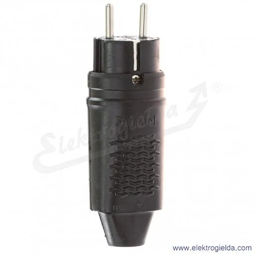 Wtyczka przenośna 1107, 16A 3P 250V IP44 gumowa Wtyczka przenośna 1107, 16A 3P 250V IP44 gumowa